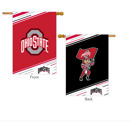 Ohio State University NCAA Licensed Double-Sided Flag