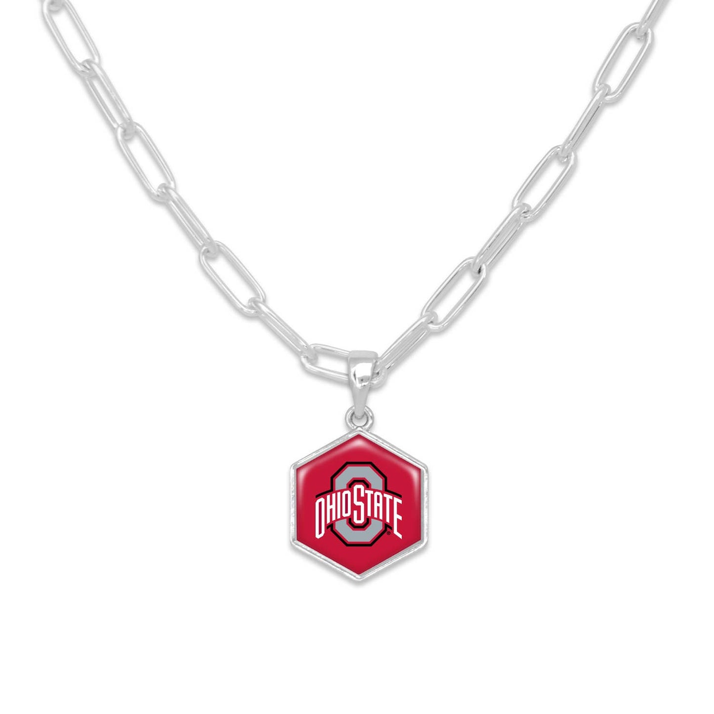 From The Heart - Ohio State Buckeyes Juno Necklace