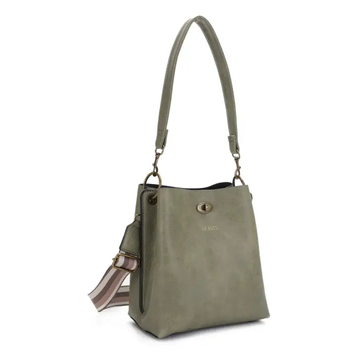 Liz Soto Handbags Lola 3316 cross body/bucket bag