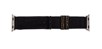 Myra Hand-tooled Leather Watchband