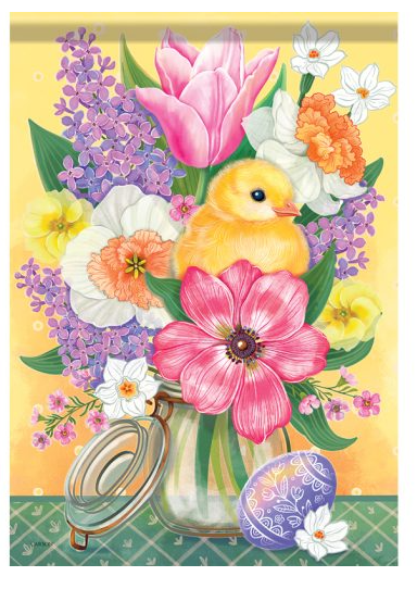 "Easter Arrangement" Dura Soft™ Flag