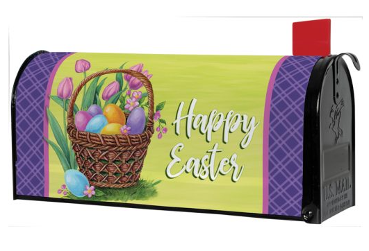 "Easter Basket" Mailbox Cover