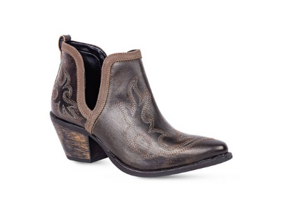 Emmie Faye Stitched Leather Boots