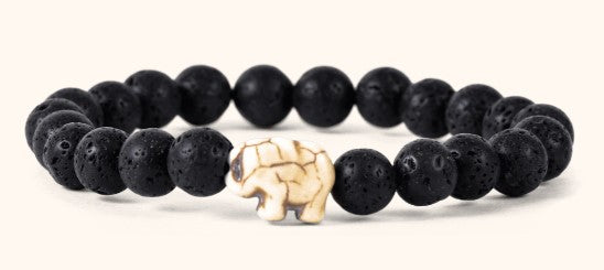 The Expedition Bracelet Lava Stone by Fahlo