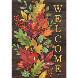 Fall Leaves Garden Flag