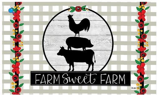 Farm Sweet Farm-Floor Mat