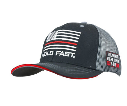 Hold Fast Fireman Flag Hat