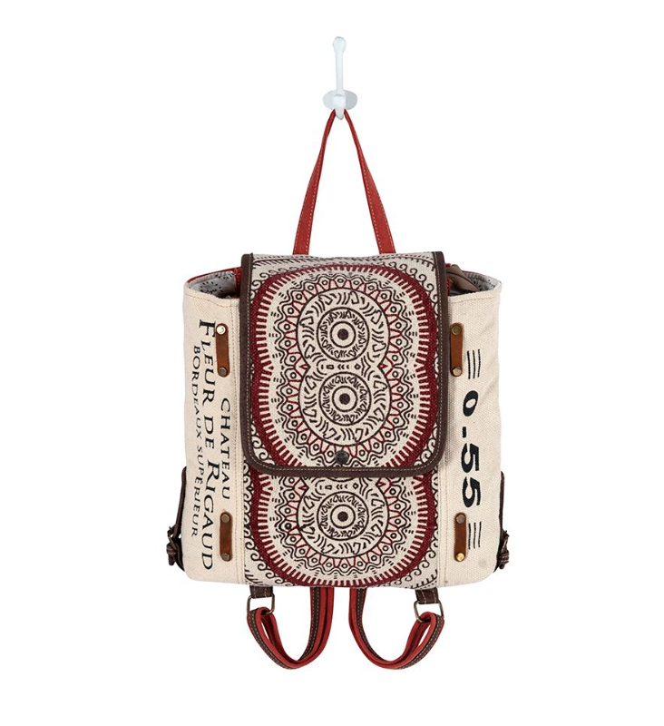 Fleur de Rigaud Backpack Bag