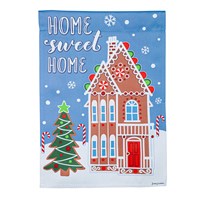 Gingerbread Home Suede