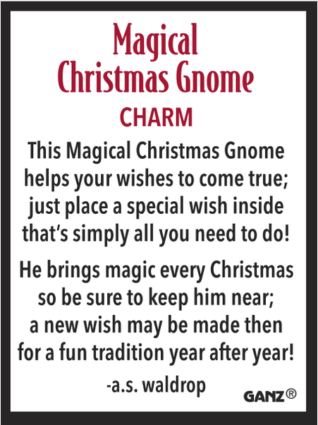 Gnome Wish Box Charm