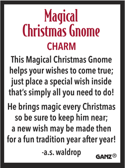 Gnome Wish Box Charm