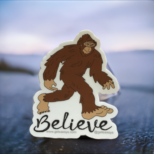 Believe Sticker