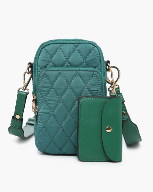 Parker Quilted Crossbody Purse