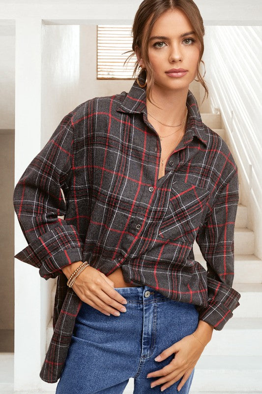 Encore Plaid Shirt