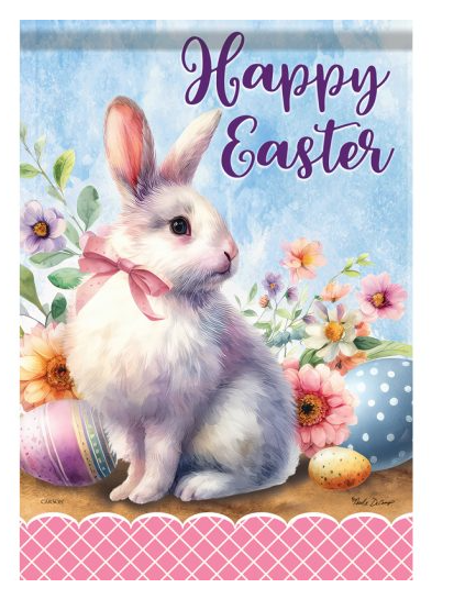 "Happy Easter Bunny" Dura Soft™ Flag