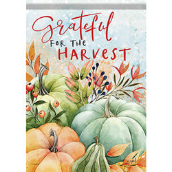 Harvest Pumpkins Garden Flag