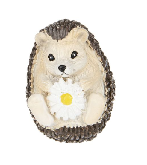 Live Life Like a Hedgehog Charm