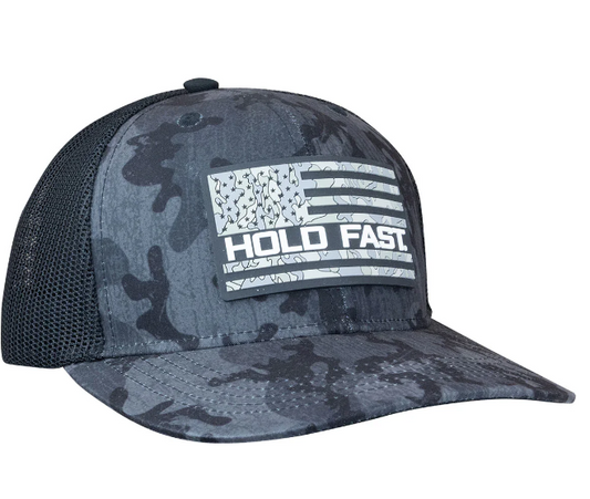 Hold Fast Cap - Dark Grey Desert Camo