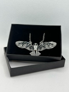 Boxed Owl Nature Necklace