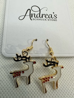 Holiday Reindeer Earrings