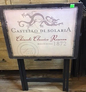 Castello Di Solaria Folding TV Tray Table