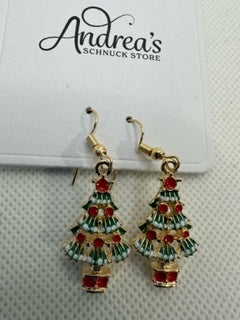 Christmas Tree Earrings