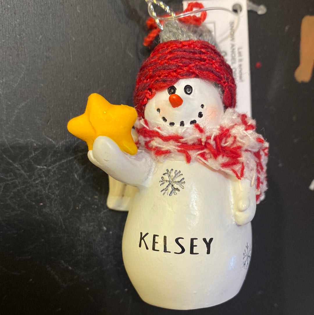 Snow Angel Ornament KELSEY