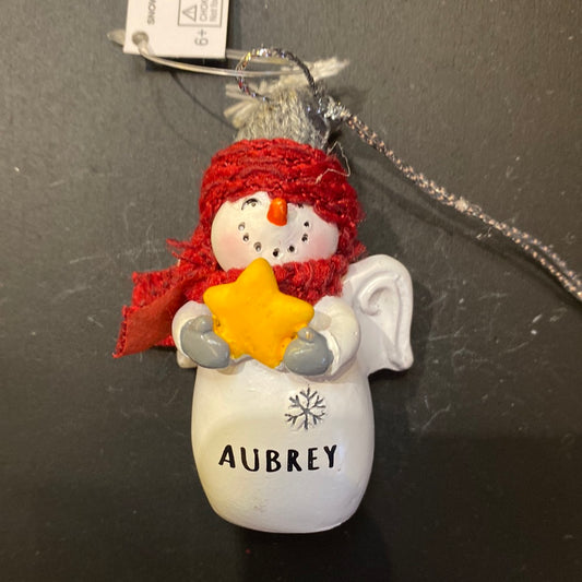 Snow Angel Ornament AUBREY