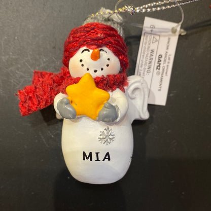 Snow Angel Ornament MIA