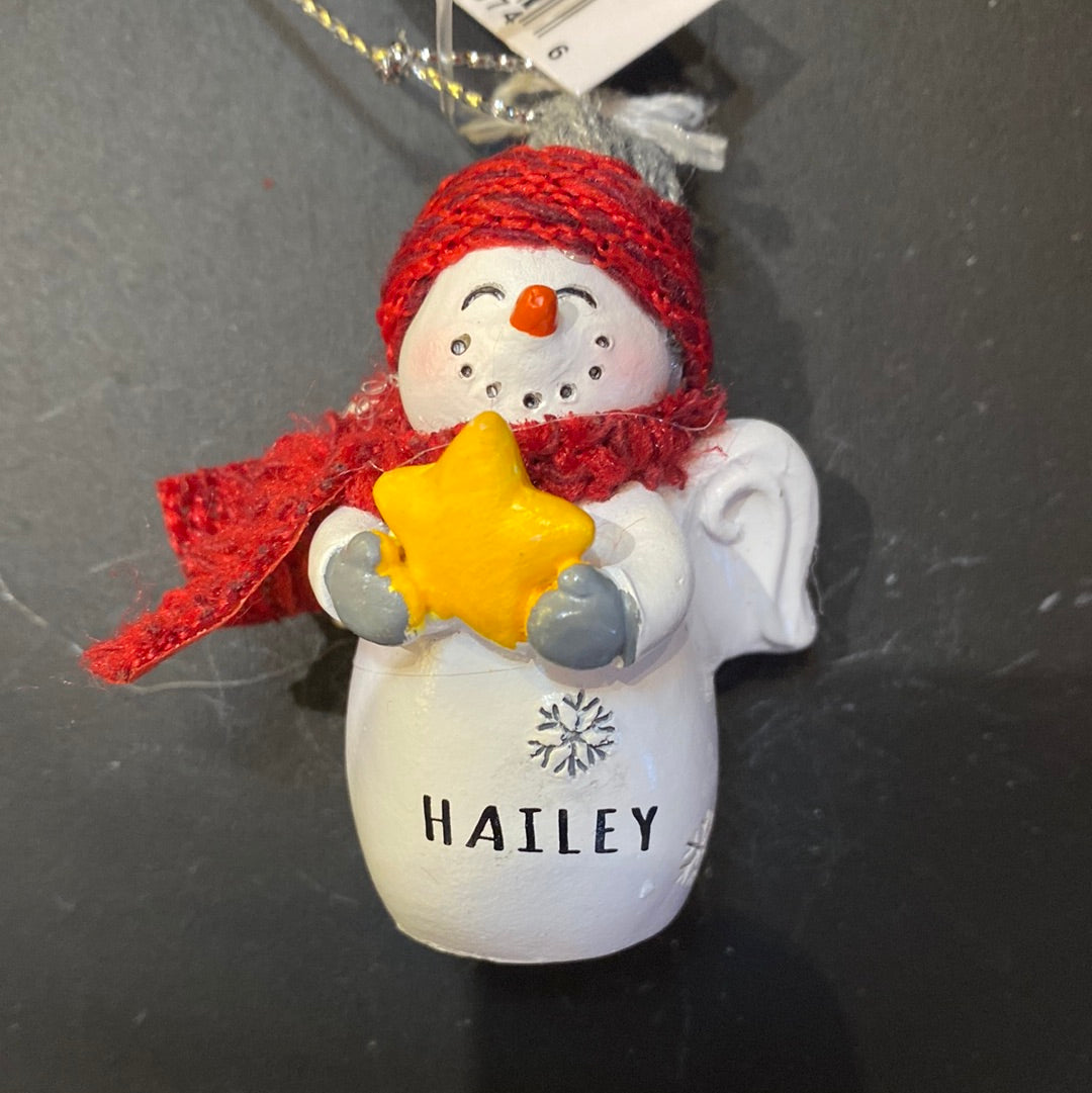 Snow Angel Ornament HAILEY