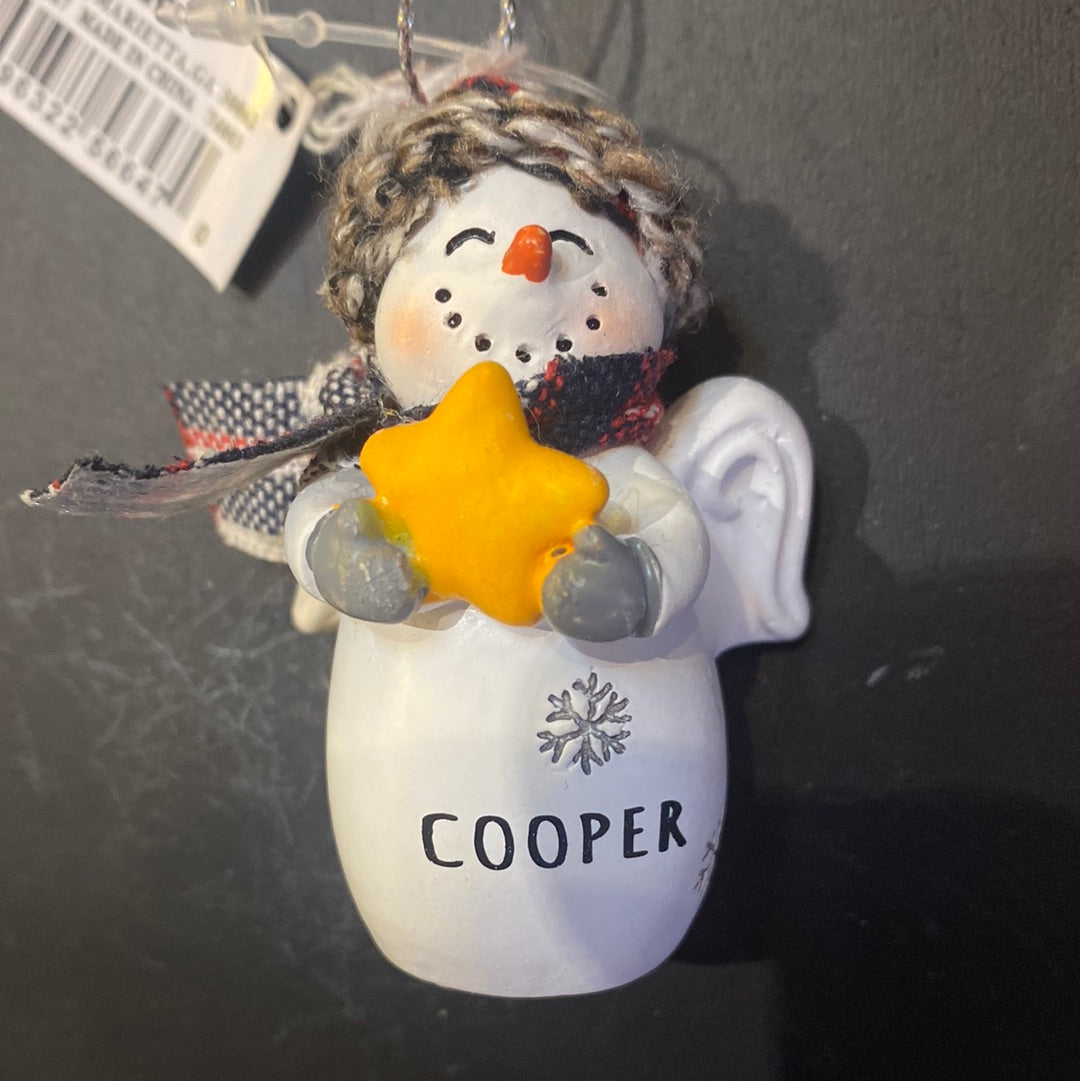Snow Angel Ornament COOPER