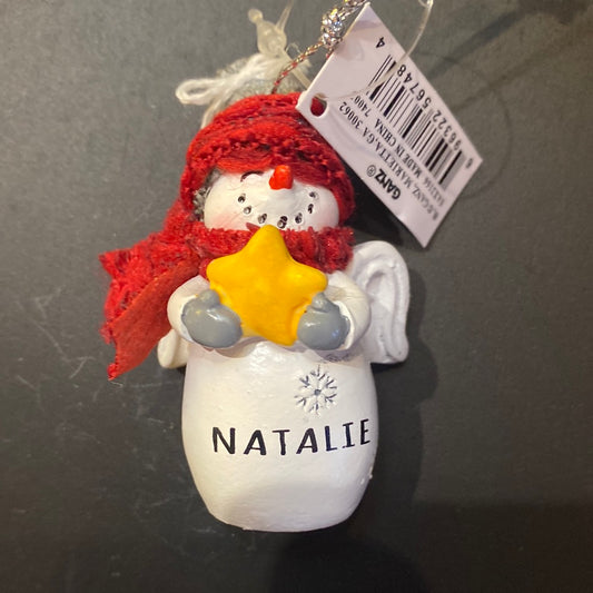 Snow Angel Ornament Natalie