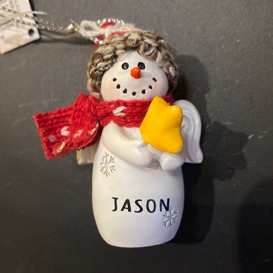 Snow Angel Ornament JASON