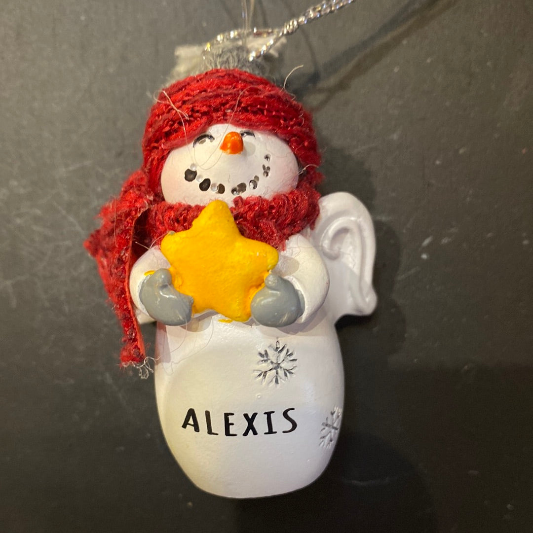 Snow Angel Ornament ALEXIS