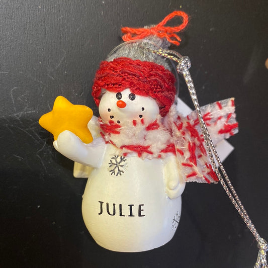 Snow Angel Ornament JULIE