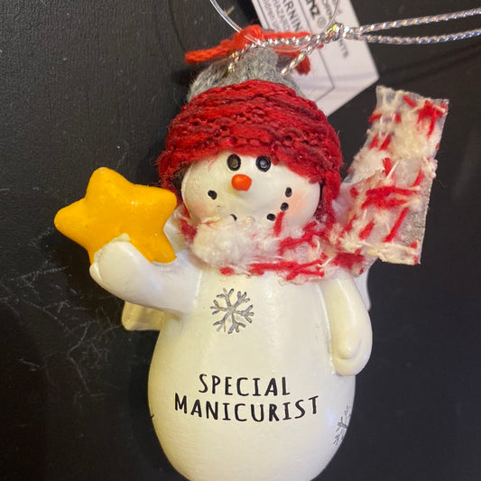 Snow Angel Ornament SPECIAL MANICURIST