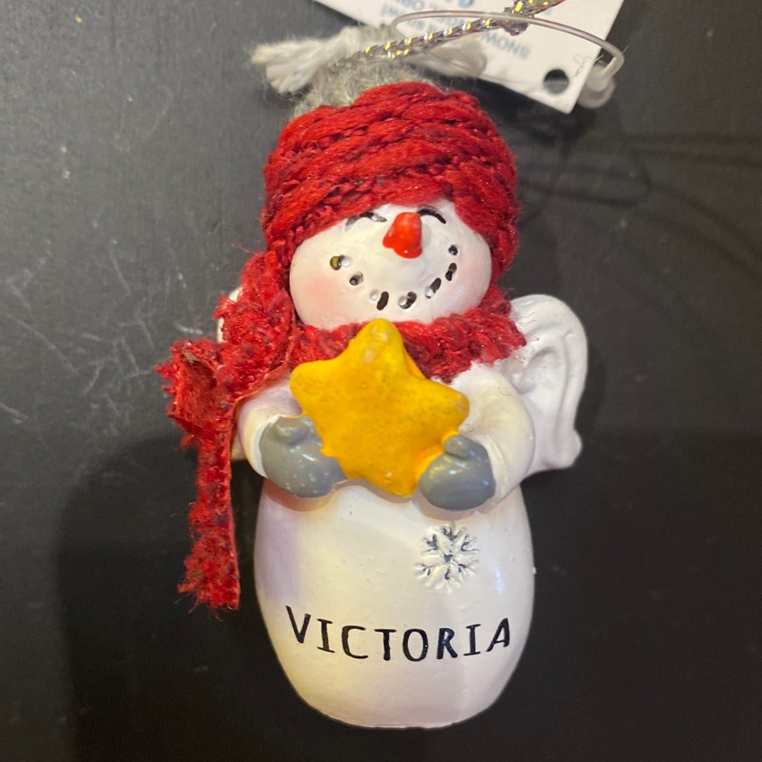 Snow Angel Ornament VICTORIA