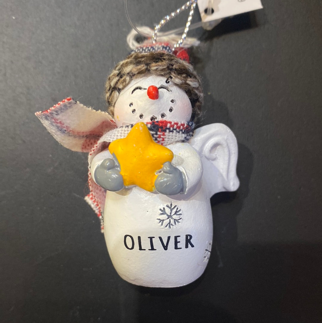 Snow Angel Ornament OLIVER