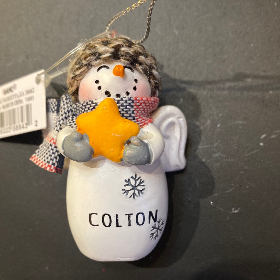 Snow Angel Ornament COLTON