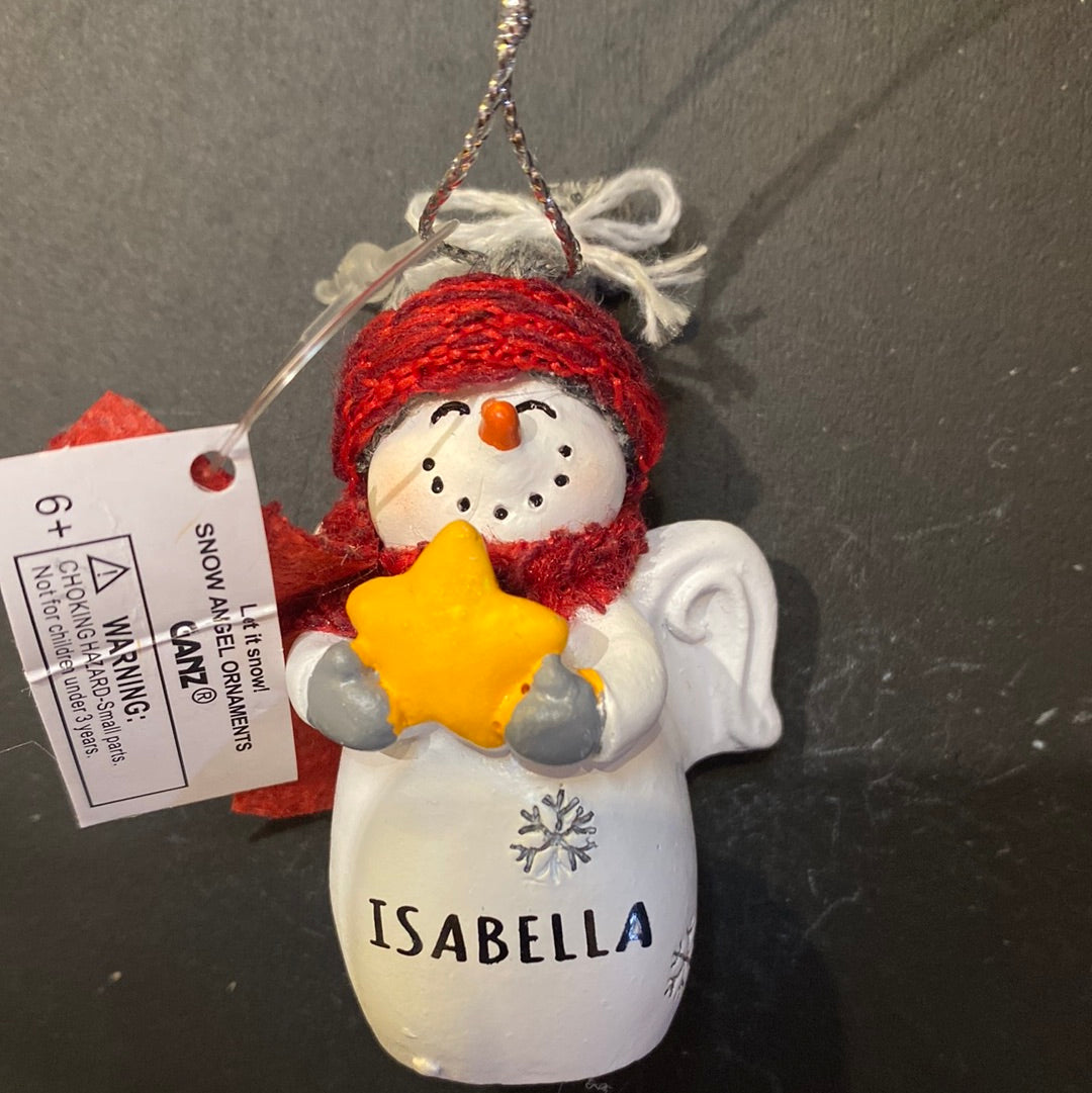 Snow Angel Ornament ISABELLA