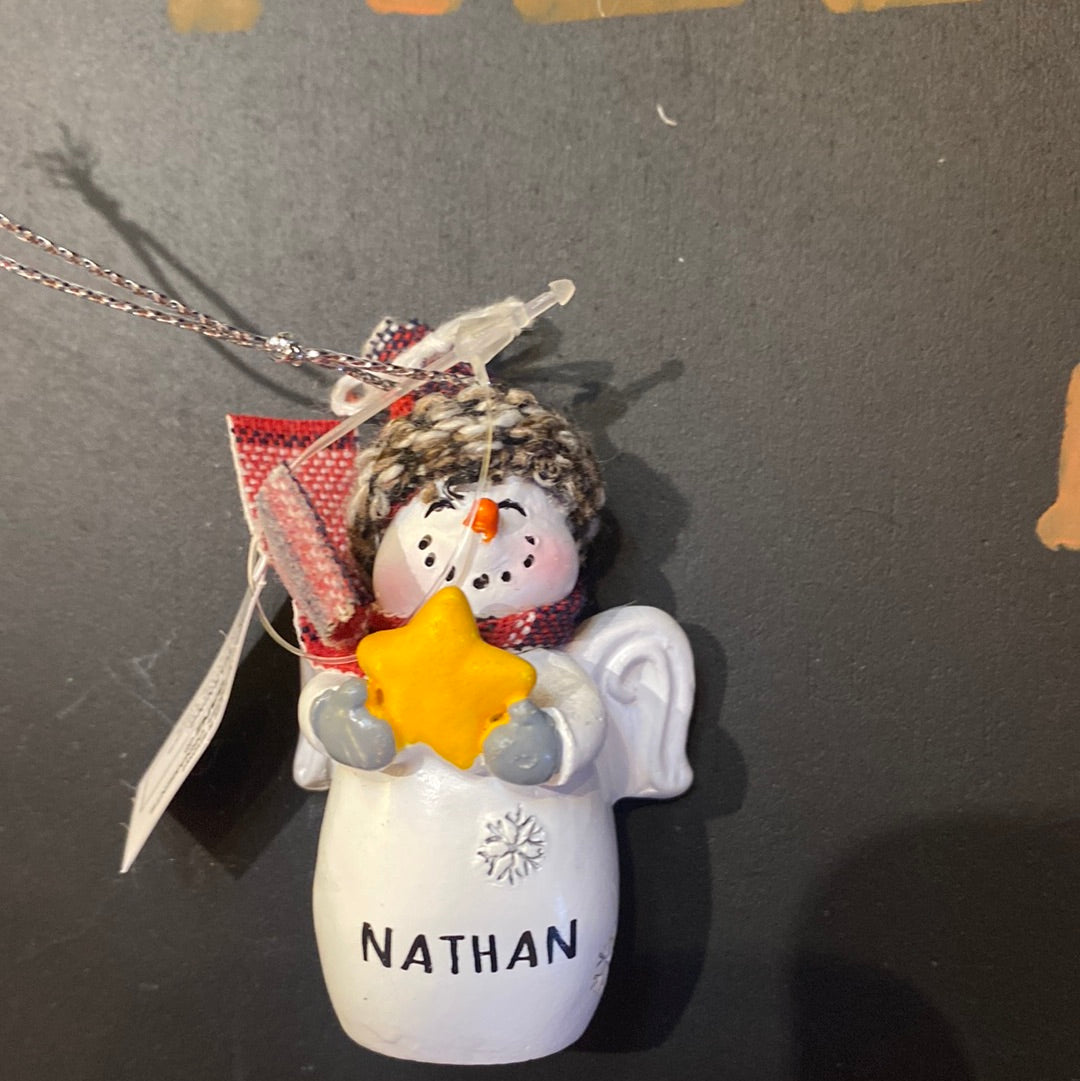 Snow Angel Ornament NATHAN