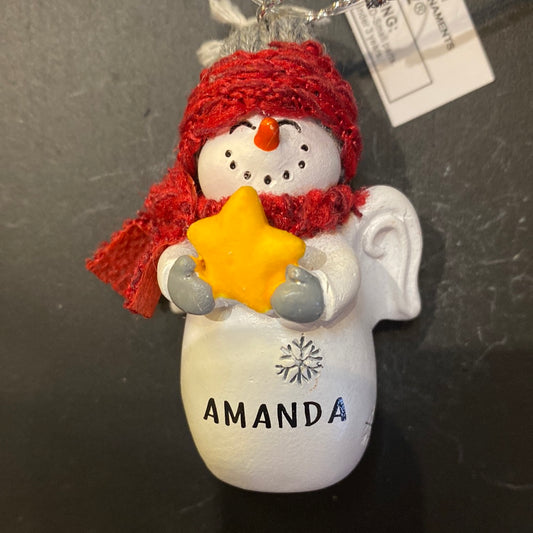 Snow Angel Ornament AMANDA