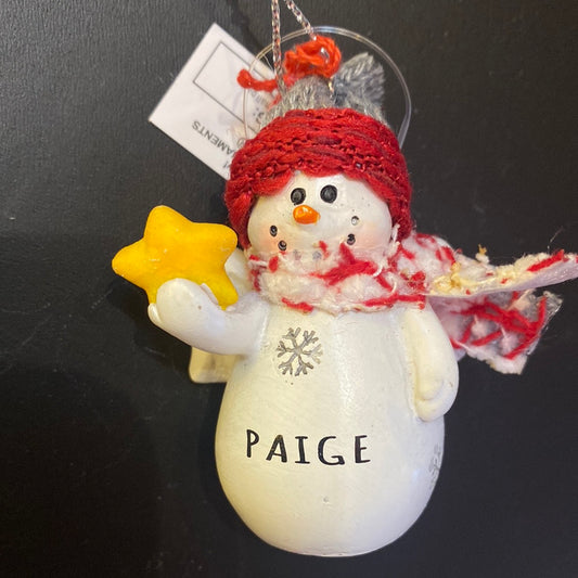 Snow Angel Ornament PAIGE