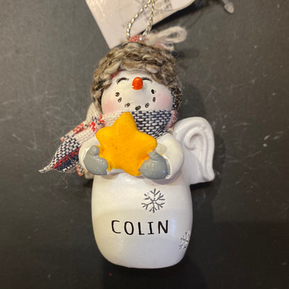 Snow Angel Ornament COLIN