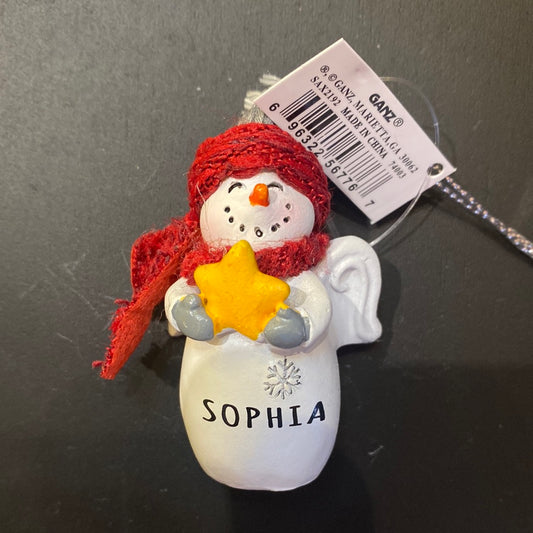 Snow Angel Ornament SOPHIA