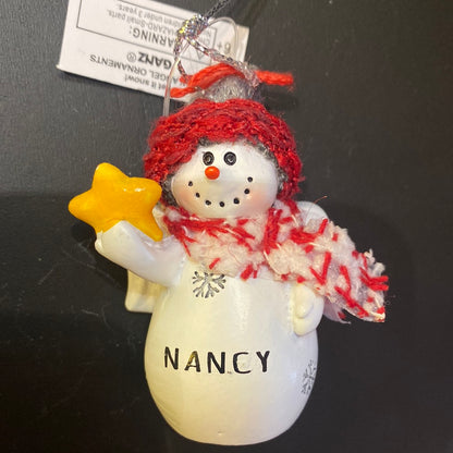 Snow Angel Ornament Nancy