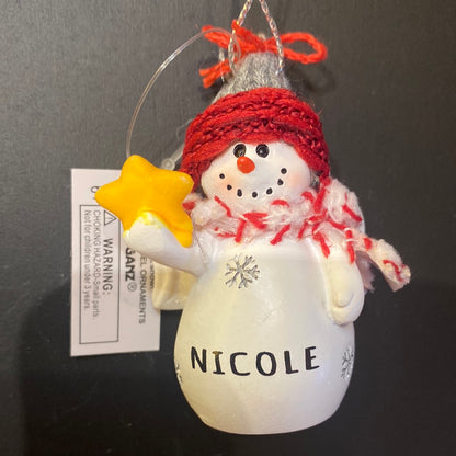 Snow Angel Ornament NICOLE