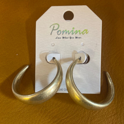 Pomina Gold Hoops