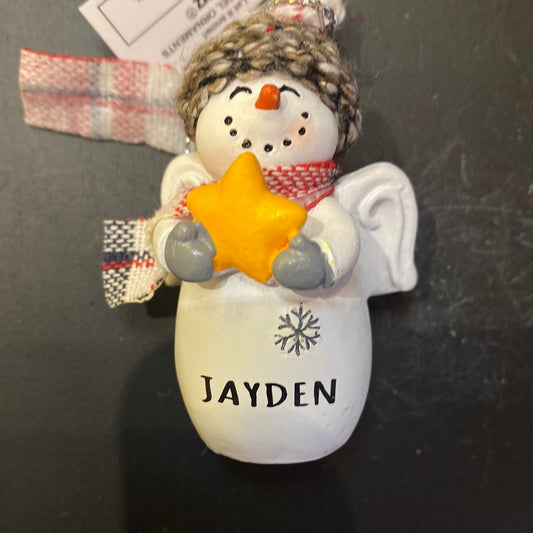 Snow Angel Ornament JAYDEN