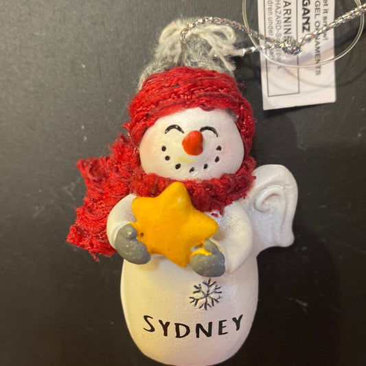 Snow Angel Ornament SYDNEY